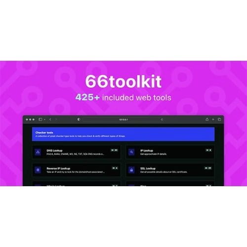 66toolkit Ultimate Web Tools System SAAS