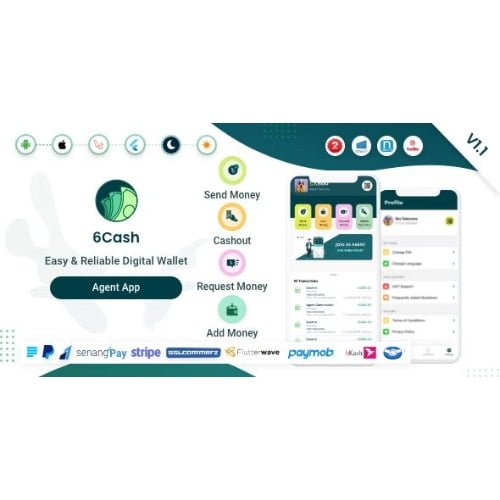 6Cash Agent App