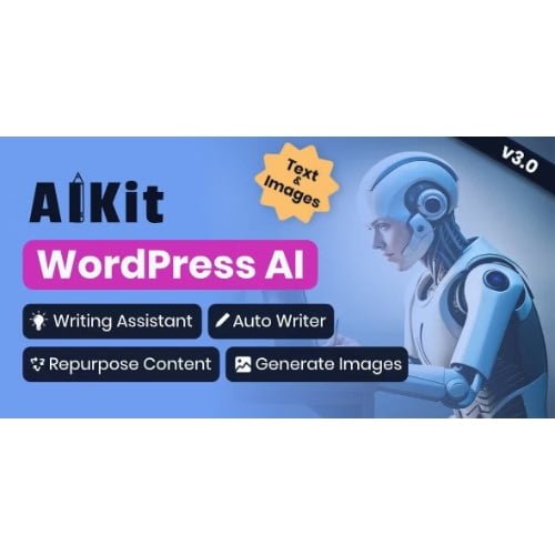 AIKit WordPress AI Automatic Writer Writing Assistant Content Repurposer OpenAI GPT