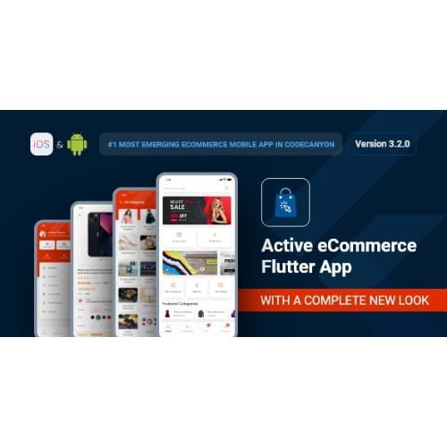 Active eCommerce Flutter App Nulled