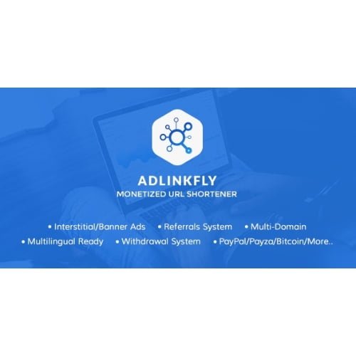 AdLinkFly Monetized URL Shortener Nulled 1