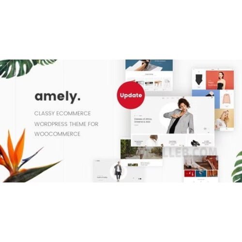 Amely Fashion Shop WordPress Theme for WooCommerce 1