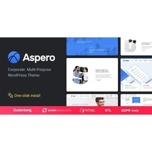 Aspero Business WordPress Theme