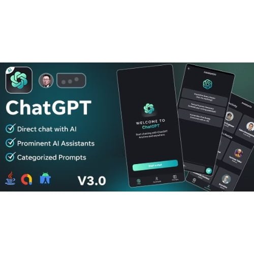 AssistantAi ChatGPT App Android Java App AdMob Ads