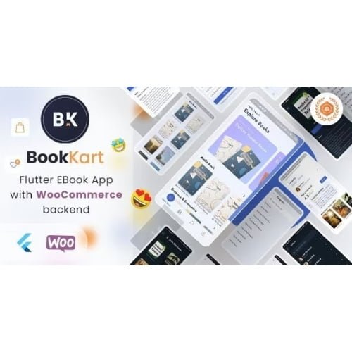 Bookkart Nulled Flutter Ebook Reader App For Wordpress with WooCommerce GPL 1