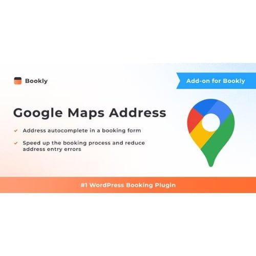 Bookly Google Maps Address Add on