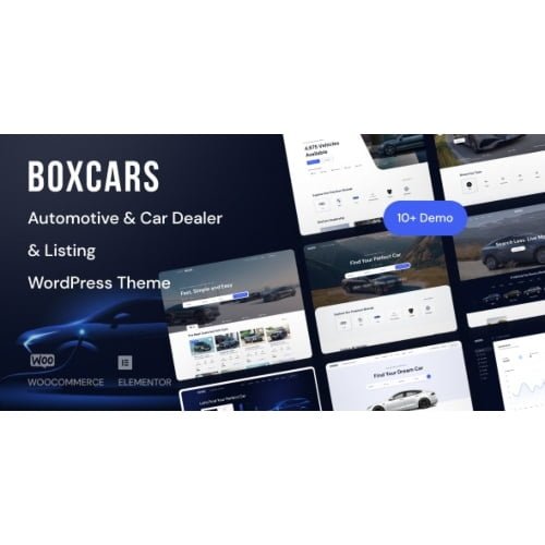 Boxcar – Automotive Car Dealer WordPress Theme 1