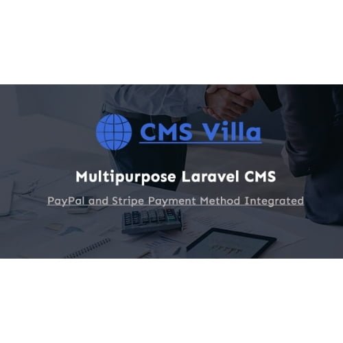 CMS Villa Multipurpose Laravel Business Website Nulled