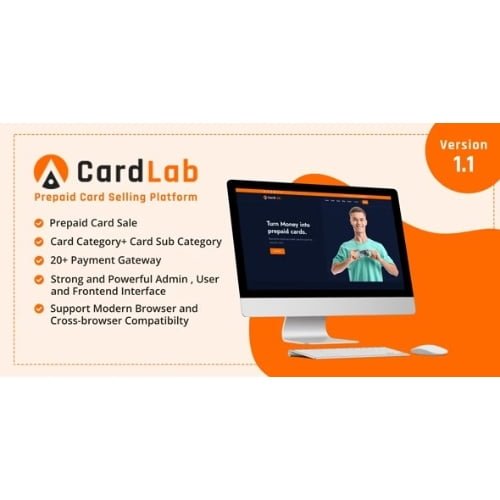 CardLab Prepaid Card Selling Platform Free Download