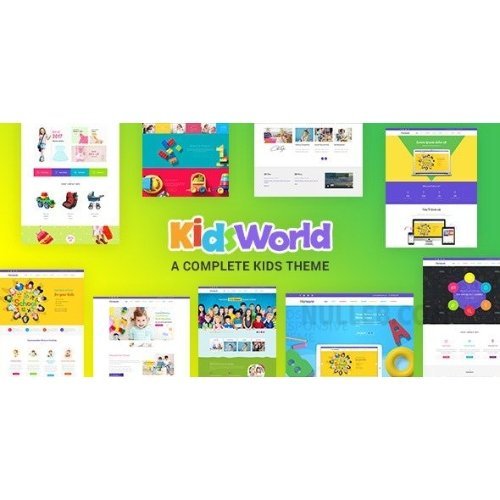 Children WordPress Theme Kids Heaven