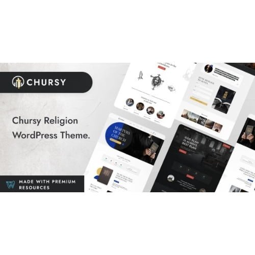 Chursy Church Religious WordPress Theme Nulled