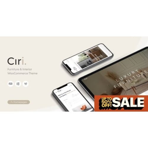 Ciri Furniture Interior WooCommerce Theme Nulled