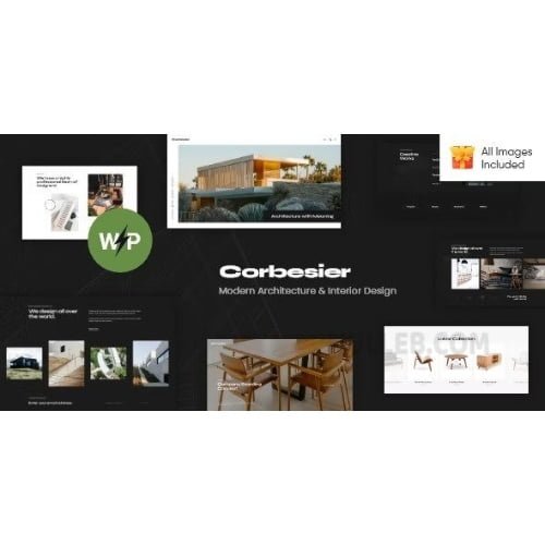 Corbesier Modern Architecture Interior Design WordPress Theme