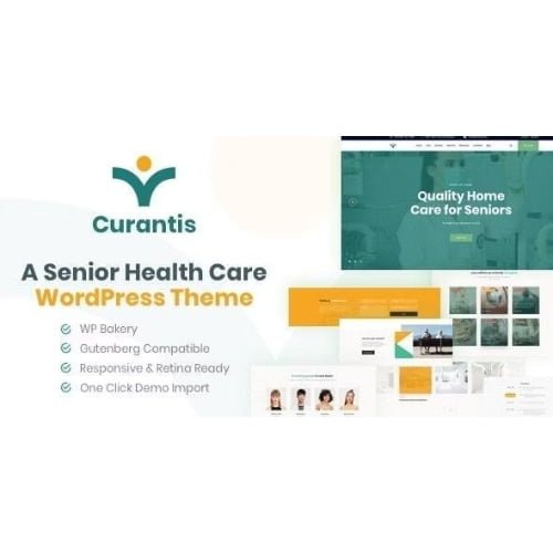 Curantis Medical Care and Nursing WordPress