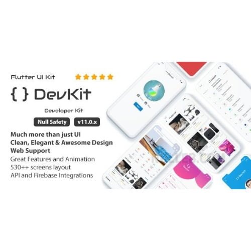 DevKit Flutter UI Kit