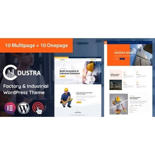 Dustra Factory Industrial WordPress