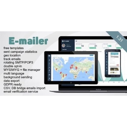 E mailer newsletter mailing system Nulled