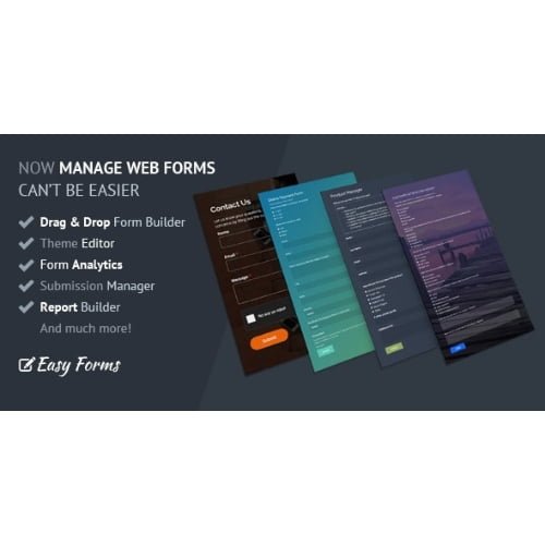 Easy Forms Advanced Form Builder Manager PHP Nulled 1