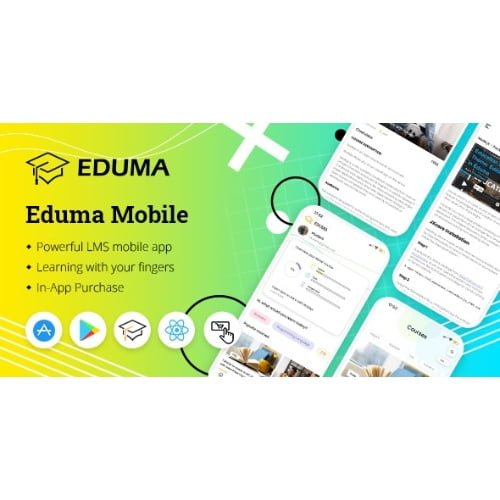 Eduma Mobile React Native LMS Mobile App for iOS Android