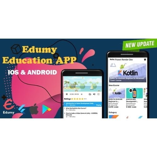 Edumy Education App Quiz Badge with Admin Panel Free Download