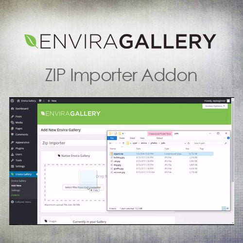 Envira Gallery – ZIP Importer Addon 1