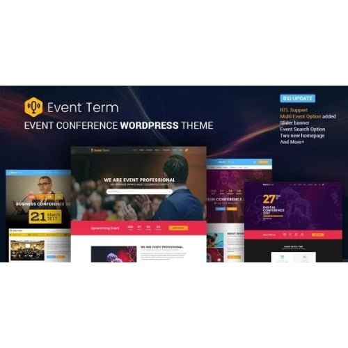Event Term Multiple Conference WordPress Theme