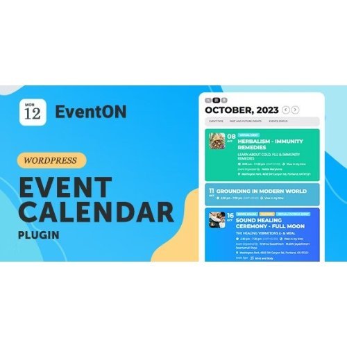 EventON WordPress Virtual Event Calendar Plugin