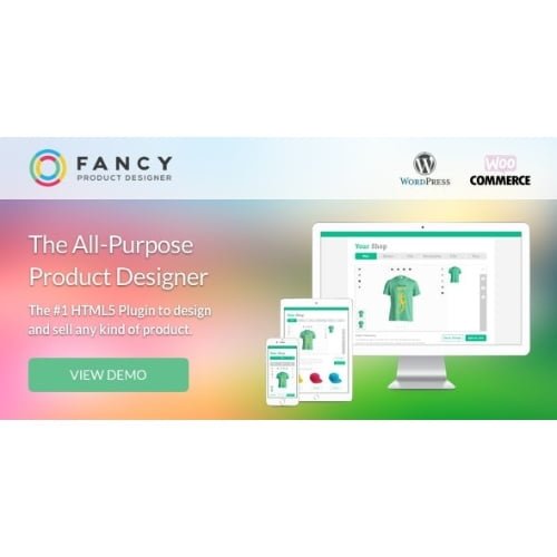 Fancy Product Designer WooCommerce WordPress Nulled