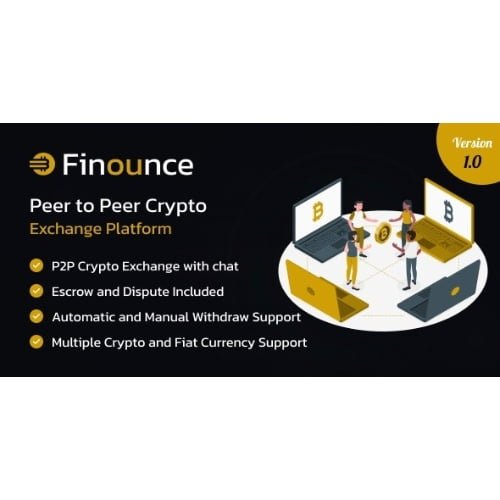 Finounce An Advance Peer to Peer Crypto Exchange Platform Nulled