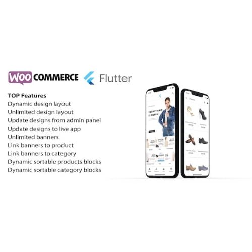 Flutter app for woocommerce Nulled