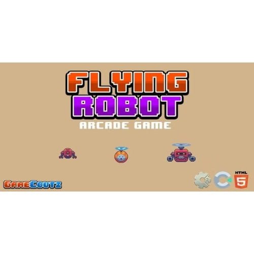 Flying Robot Construct Game