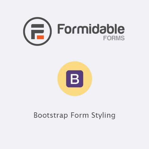 Formidable Forms Bootstrap Form Styling