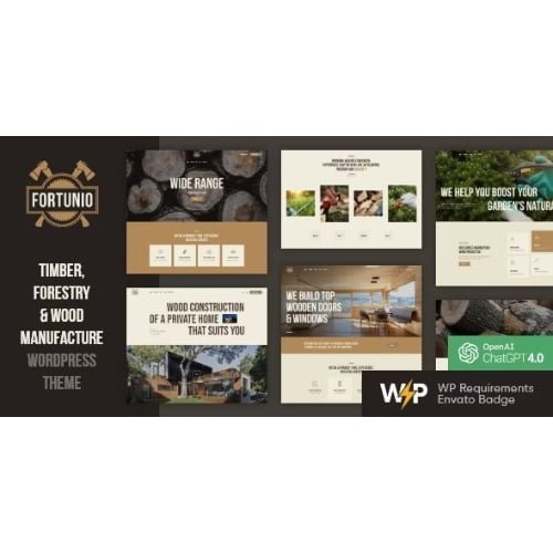 Fortunio Carpenter Forestry Wood Manufacture Theme