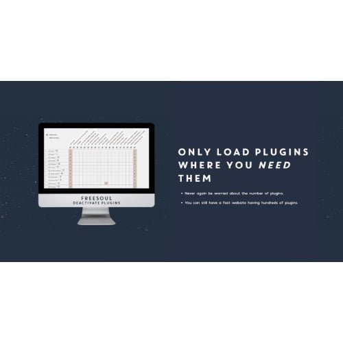 Freesoul Deactivate Plugins PRO