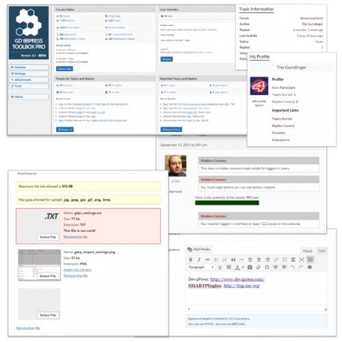 GD bbPress Toolbox Pro