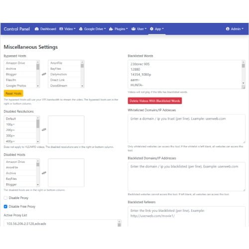 GDPlayer.To Google Drive Video Player PHP System Nulled 2