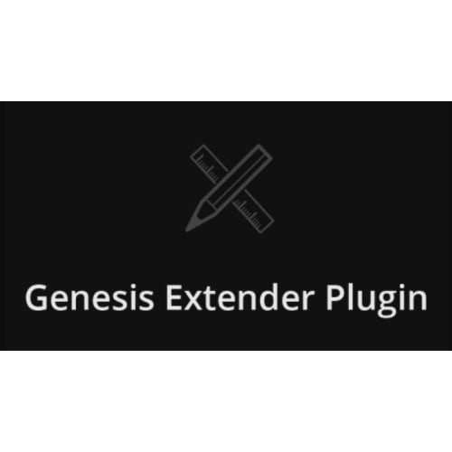 Genesis Extender Plugin