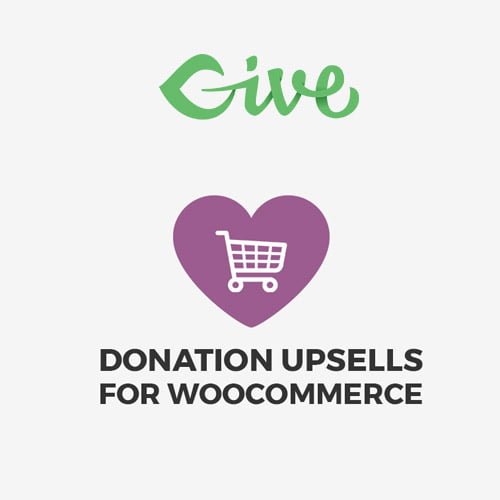 Give Donation Upsells for WooCommerce