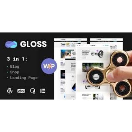 Gloss Viral News Magazine WordPress Blog Theme Shop Nulled