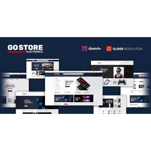 GoStore Elementor WooCommerce WordPress Theme Nulled