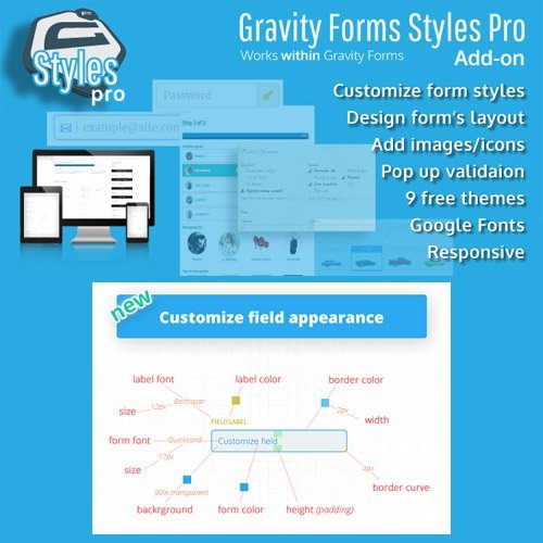 Gravity Forms Styles Pro Add on