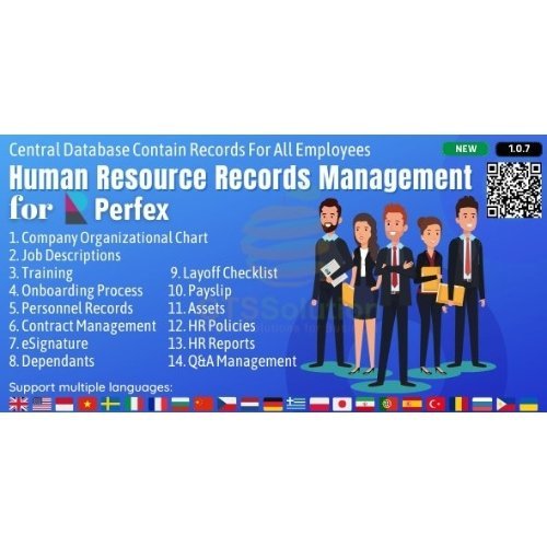 HR Records module for Perfex CRM Free Download