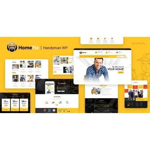 HomeFix Maintenance Handyman Theme