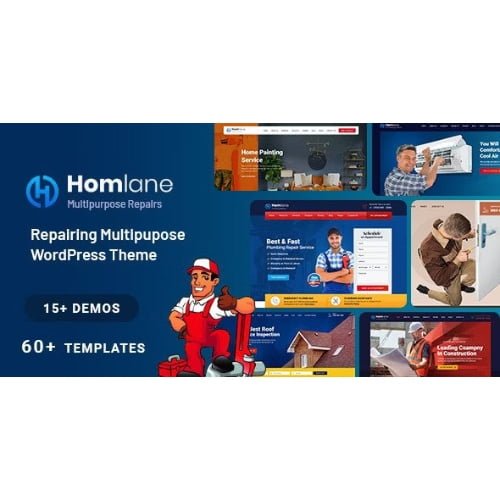 Homlane Multipurpose Servicing And Repairing WordPress Theme