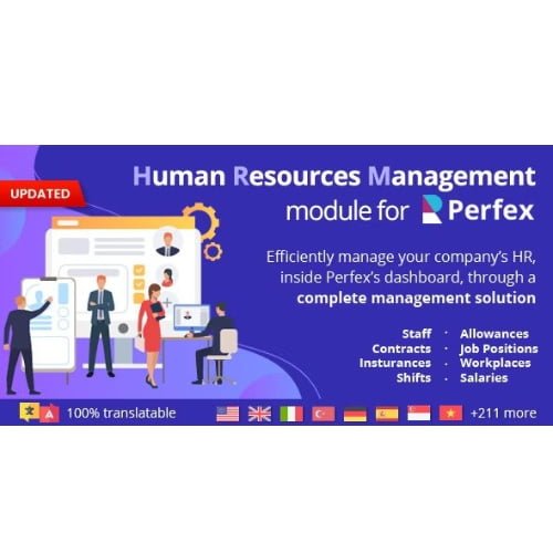 Human Resources Management HR module for Perfex CRM