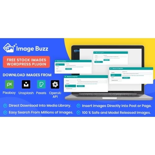 Image Buzz – Free Stock Images WordPress Plugin Nulled