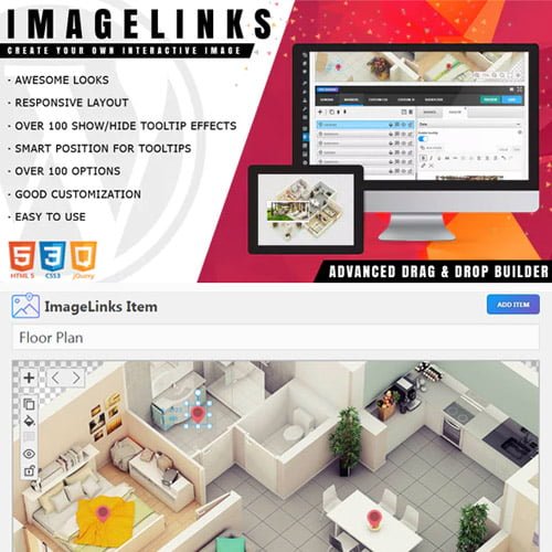 ImageLinks Interactive Image Builder for WordPress