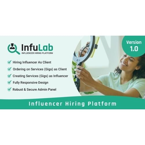 InfuLab Influeloiiuuncer Hiring Platform Nulled