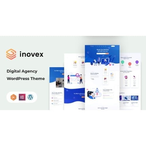 Inovex SEO Marketing Agency WordPress Theme Nulled