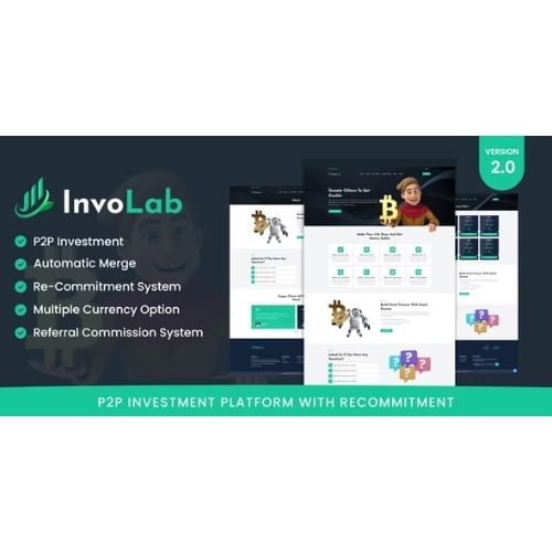 InvoLab P2P Investment Platform With Recommitment Free Download
